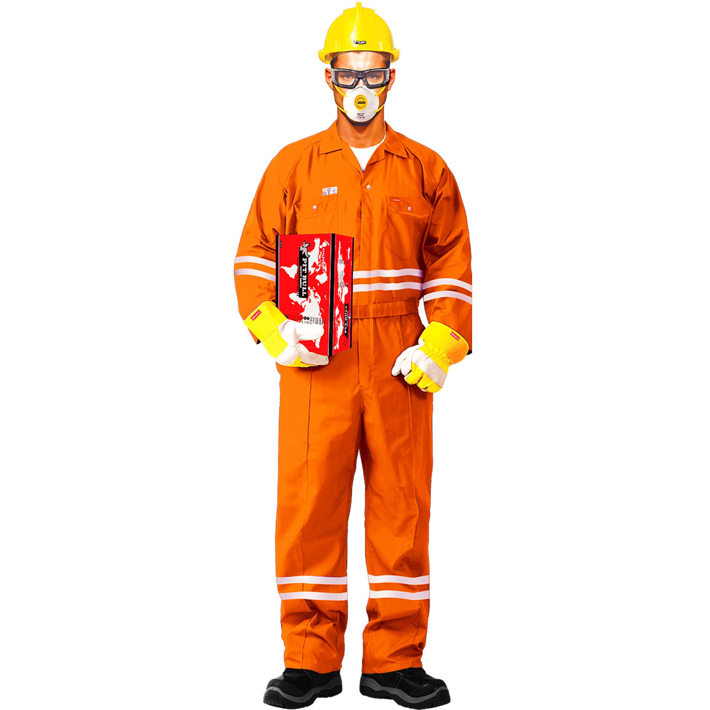 FIRE RETARDANT COVERALL - ORANGE