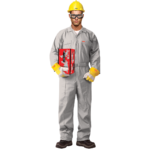 100% COTTON COVERALL WITHOUT REFLECTIVE - GREY