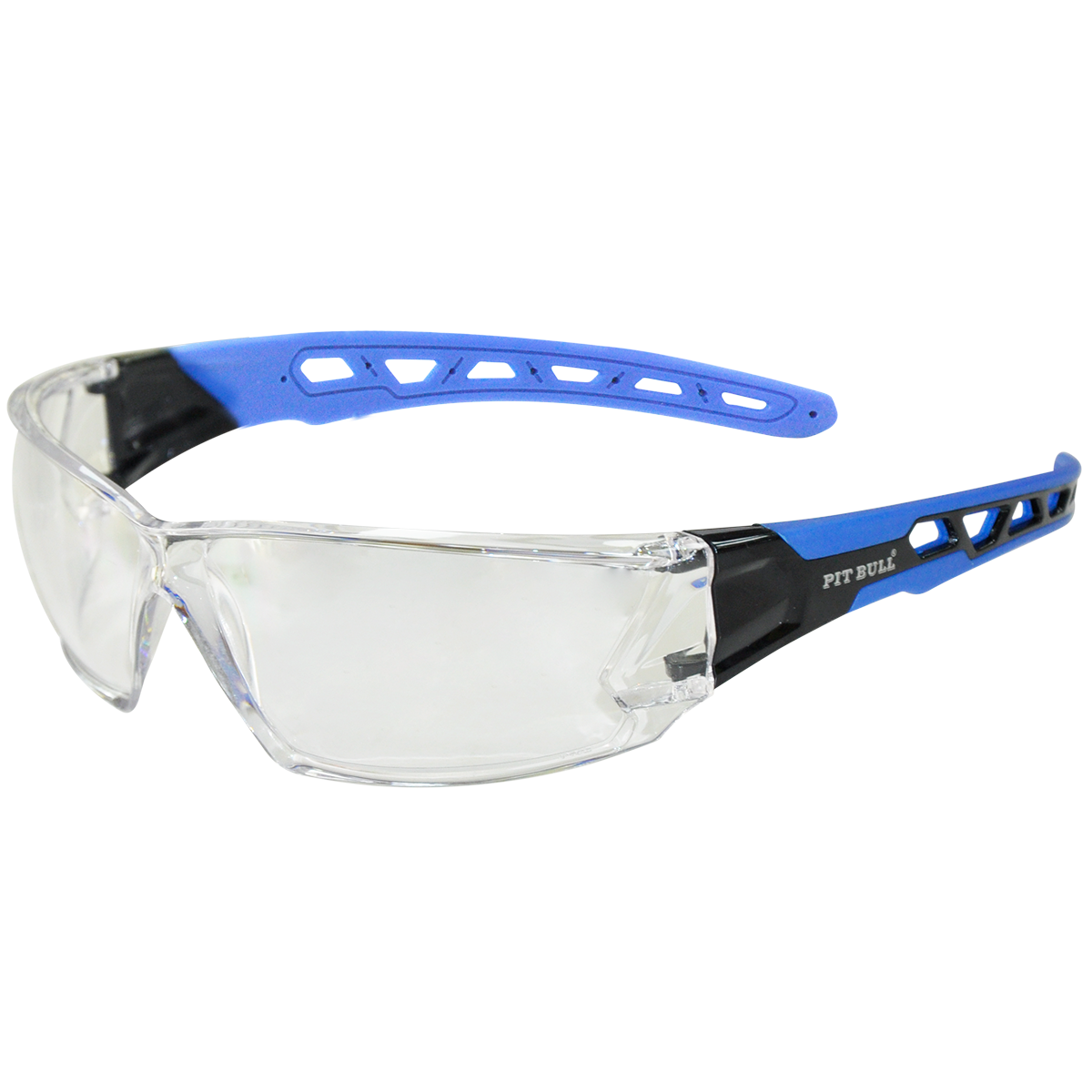 Pitbull FS-1924 CLEAR WITH BLUE TPR LEGS