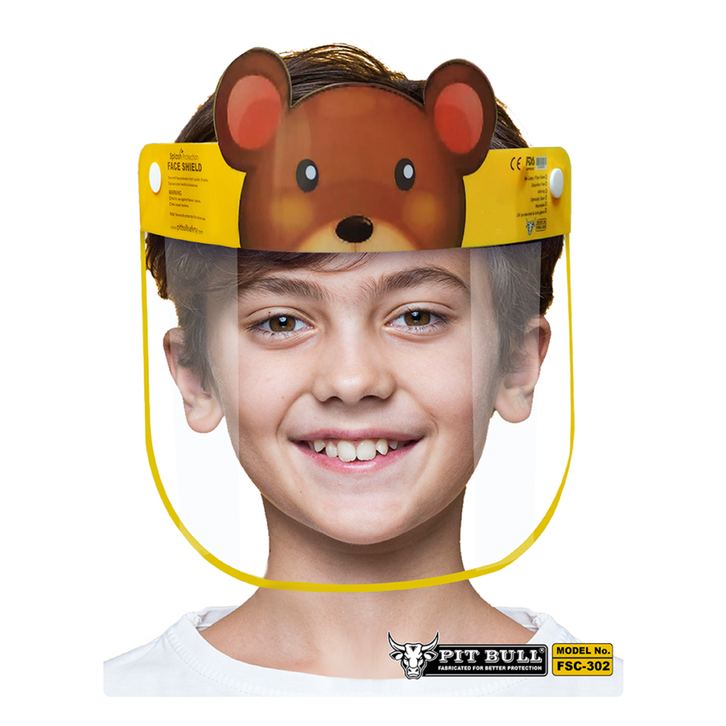 Face Shield for Boys Pitbull Safety Products