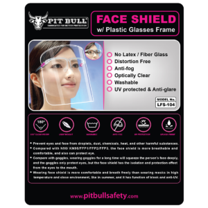 Face Shield for Ladies - Pink