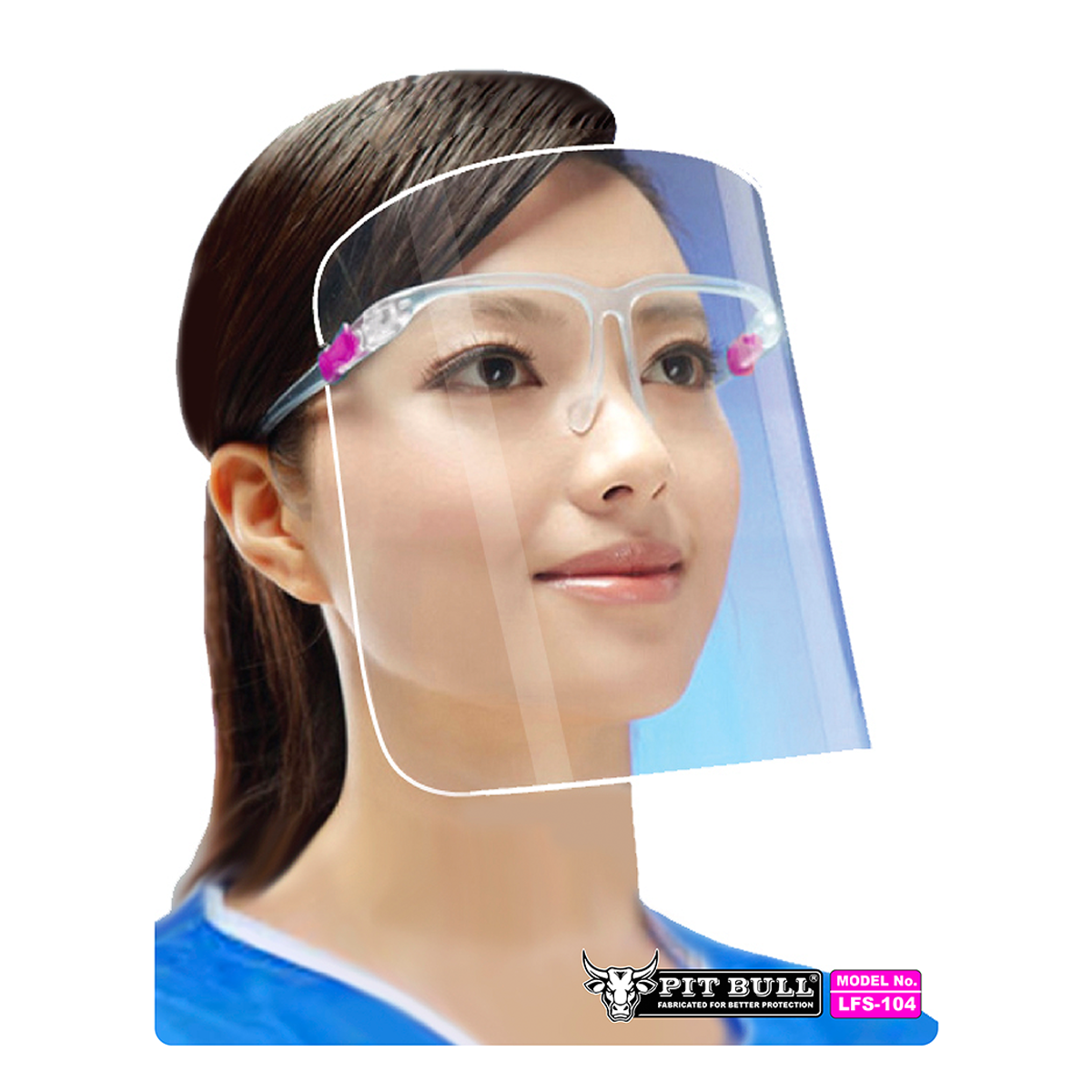 Face Shield for Ladies - Pink