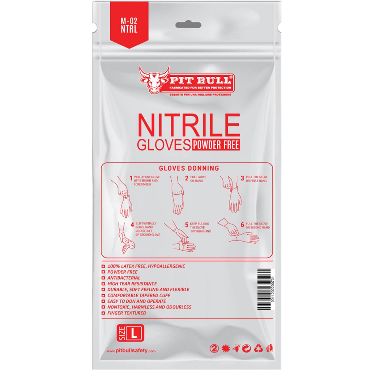 NITRILE GLOVES POUCH (BLURPLE) 2 NITRILE GLOVES POUCH (BLURPLE)