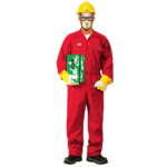 Cotton Red CoverAll