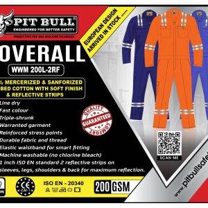 PITBULL-200GSM-COVERALL